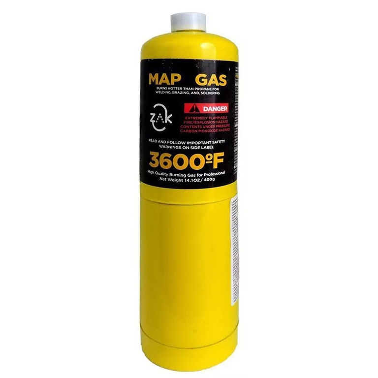 Produto MAP Pró Gás Propileno 100% Gasoso 400g